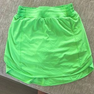 Lulu lemon hotty hot high rise skirt